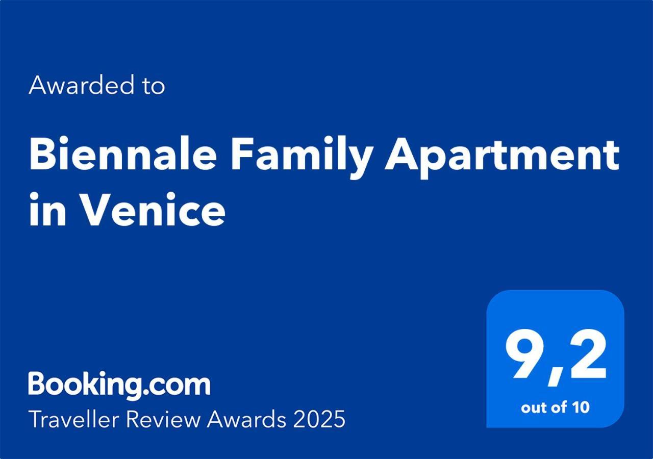 Biennale Family Apartment In Venecia Exterior foto